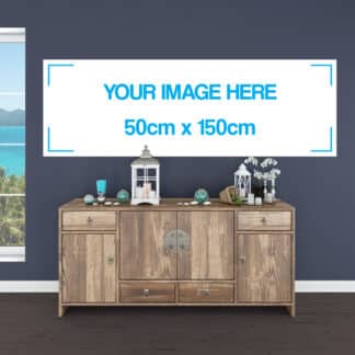 Your Own Picture On 50cm x 150cm Canvas