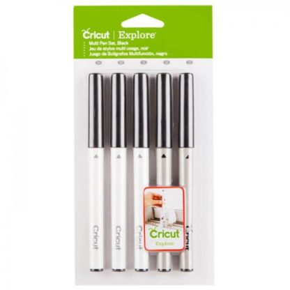 Cricut Multi Pen Set, Black (5pk)