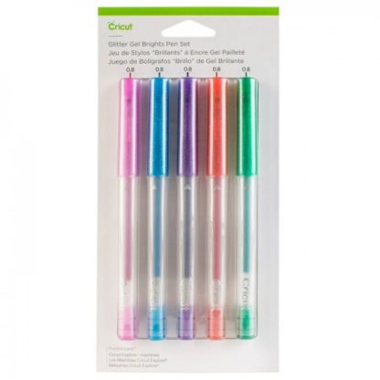 Cricut  Glitter Gel Pen Set, Brights 5 Pk
