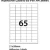 Inkpost for Adhesive 38mmx21mm 65UP 100PK - Image 2