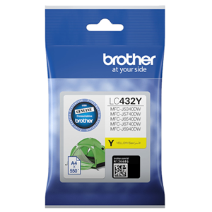Brother Ink LC432 Yellow