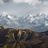 Mountains Framed Canvas Art 70"x24" - Image 2